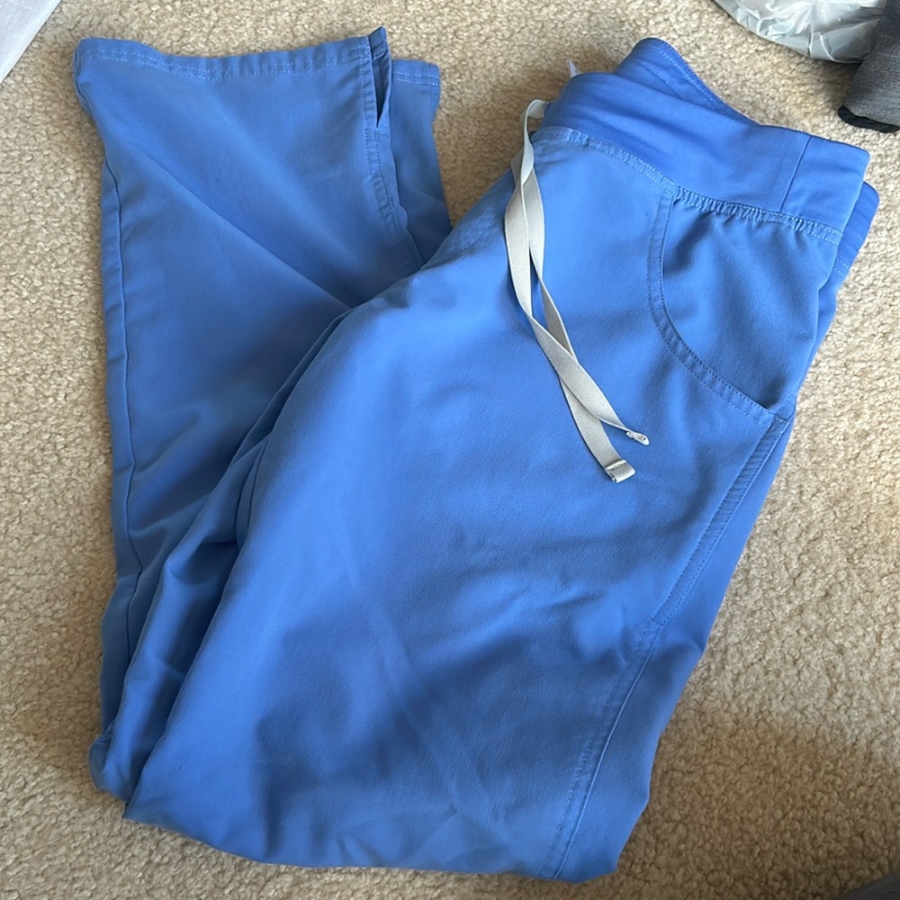 Figs blue scrub pants